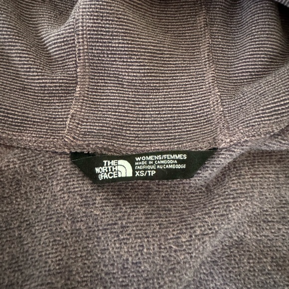 The North Face XS Polartec Full-Zip Hoodie - Plum / Purple - Picture 4 of 5